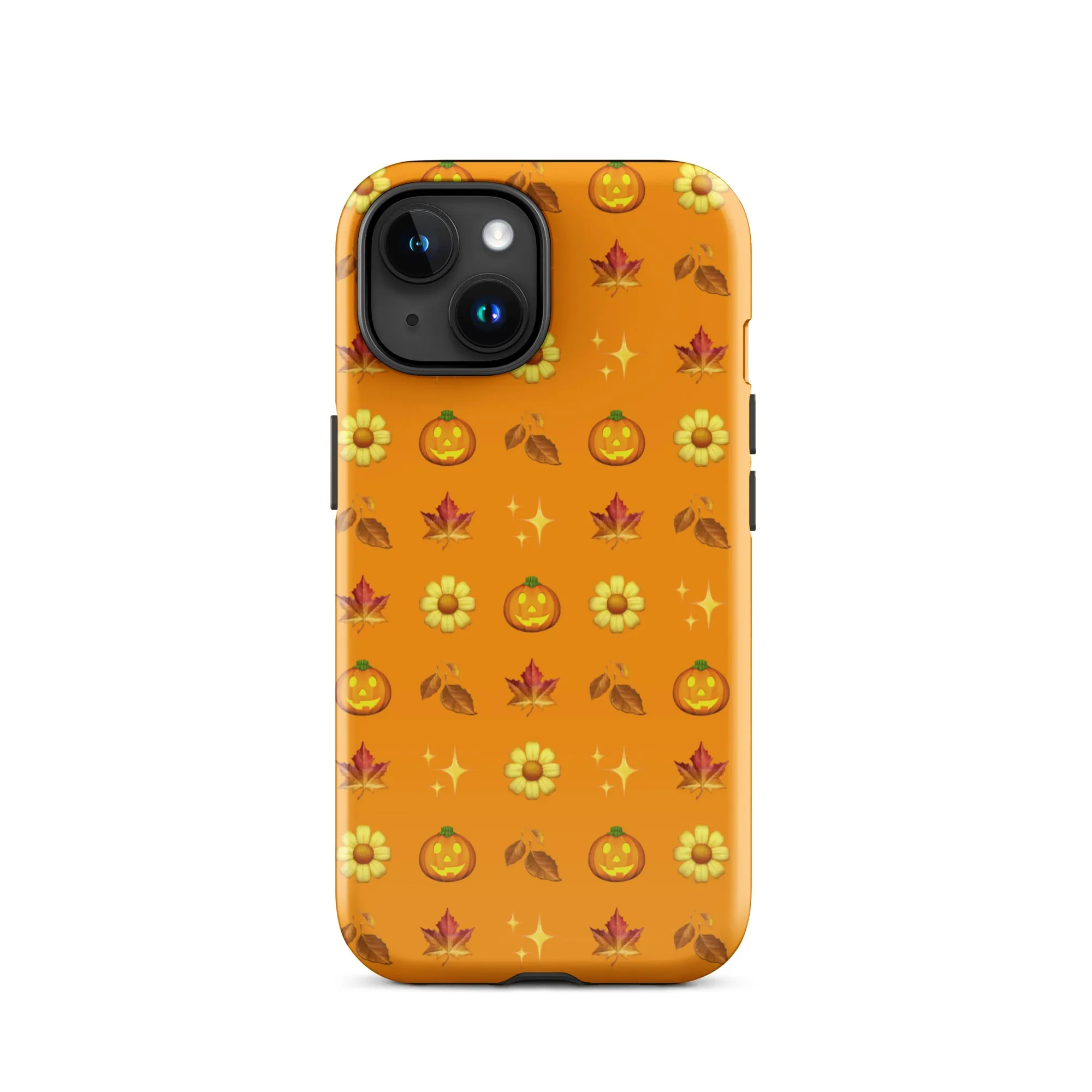 Autumn fall pattern iPhone case